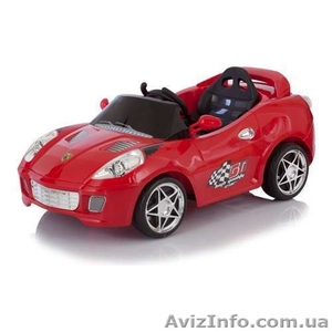 Детский электромобиль Ferrari KL 106 R - 12V, 2 мотора - <ro>Изображение</ro><ru>Изображение</ru> #2, <ru>Объявление</ru> #817476