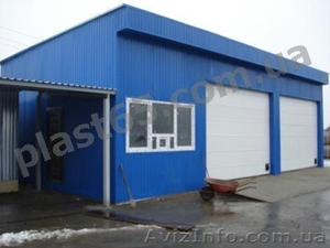 Строительство автомоек под ключ,  строительство СТО,  шиномонтажей.