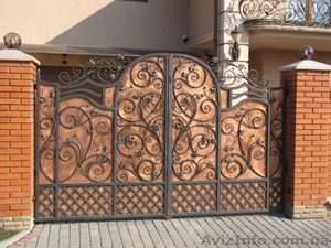 Кованые ворота различных конструкций - <ro>Изображение</ro><ru>Изображение</ru> #2, <ru>Объявление</ru> #956027