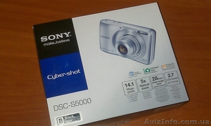 Продам новый цифровой фотоаппарат SONY DSC-S5000 - <ro>Изображение</ro><ru>Изображение</ru> #1, <ru>Объявление</ru> #962863
