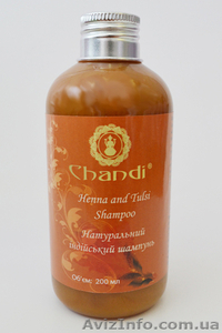 Натуральный индийский шампунь «Хна» от ТМ Chandi