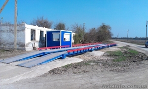 Весы автомобильные бесфундаментные электронные с металлической платформой