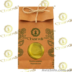 Порошок чистой хны от ТМ Chandi