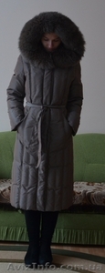 Зимове пальто з капюшоном,оздобленим хутром - <ro>Изображение</ro><ru>Изображение</ru> #3, <ru>Объявление</ru> #1201529