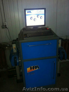 Стенд развал схождения НРА С500 б/у.