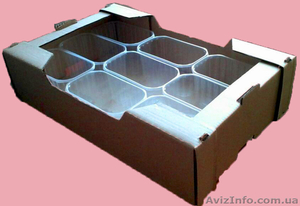 Лоток клубничный 