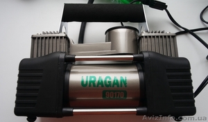 Автокомпресор URAGAN 90170, 2х поршневий, 10Amp/85л. - <ro>Изображение</ro><ru>Изображение</ru> #3, <ru>Объявление</ru> #1608588
