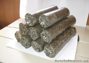 Брикет из семечки,  горящий до 8ч. Опт цена 2095/т на люб. Объем