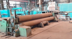 Вальцы листогибочные 4100х28 мм