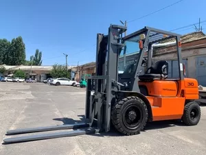 Навантажувач вилковий Mitsubishi на 15 великих нових колесах пневмо, - <ro>Изображение</ro><ru>Изображение</ru> #2, <ru>Объявление</ru> #1751136
