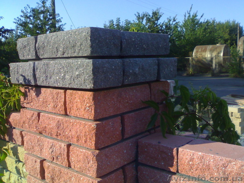 Лицевой кирпич "рваный камень" - <ro>Изображение</ro><ru>Изображение</ru> #2, <ru>Объявление</ru> #8933