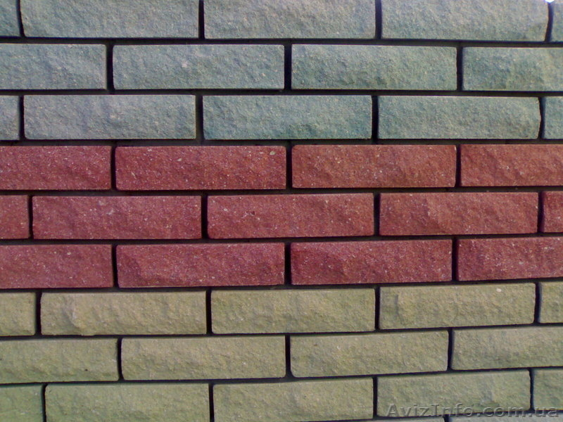 Лицевой кирпич "рваный камень" - <ro>Изображение</ro><ru>Изображение</ru> #1, <ru>Объявление</ru> #8933