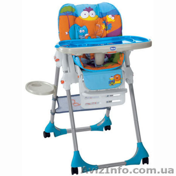 Продам детский стульчик Chicco Polly Safari. - <ro>Изображение</ro><ru>Изображение</ru> #1, <ru>Объявление</ru> #85374