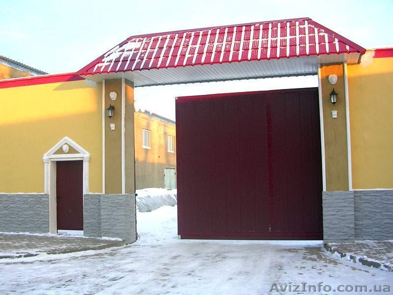 Откатные ворота Винница - <ro>Изображение</ro><ru>Изображение</ru> #2, <ru>Объявление</ru> #144258