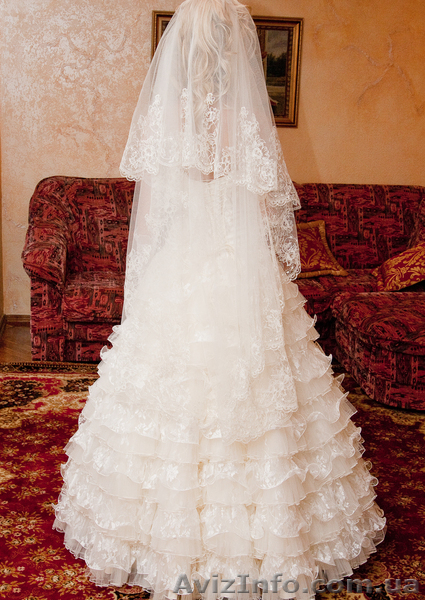 Шикарное, оригинальное свадебное платье - <ro>Изображение</ro><ru>Изображение</ru> #2, <ru>Объявление</ru> #159708