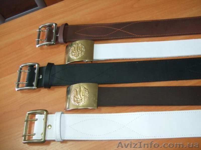 Ремень офицерский кожаный - <ro>Изображение</ro><ru>Изображение</ru> #4, <ru>Объявление</ru> #213179