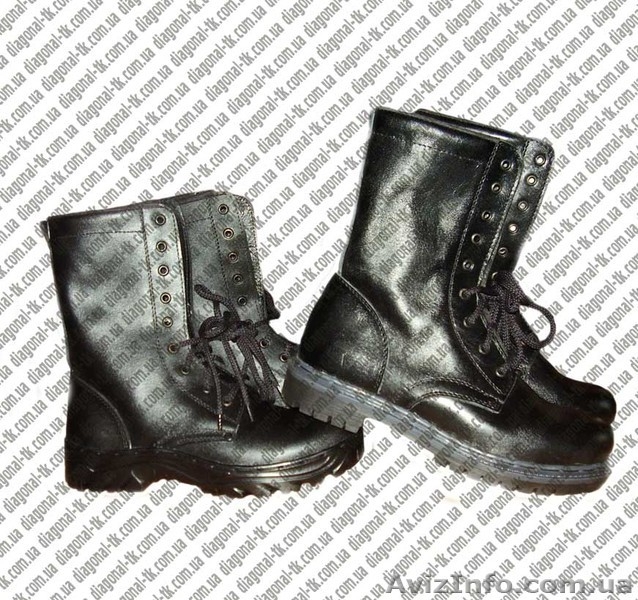 Берцы кожаные хромовые - <ro>Изображение</ro><ru>Изображение</ru> #1, <ru>Объявление</ru> #356161