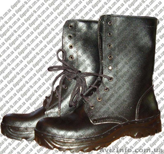 Берцы кожаные хромовые - <ro>Изображение</ro><ru>Изображение</ru> #2, <ru>Объявление</ru> #356161