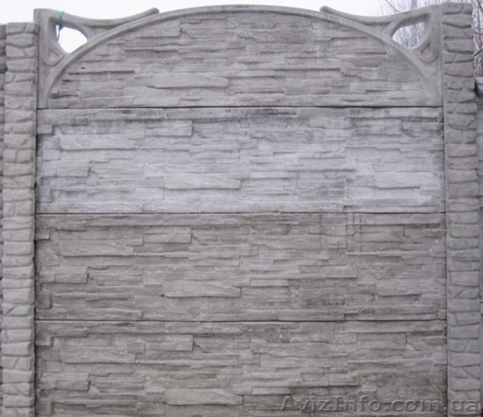 Забор бетонный, декоративный. Еврозабор. - <ro>Изображение</ro><ru>Изображение</ru> #9, <ru>Объявление</ru> #387782