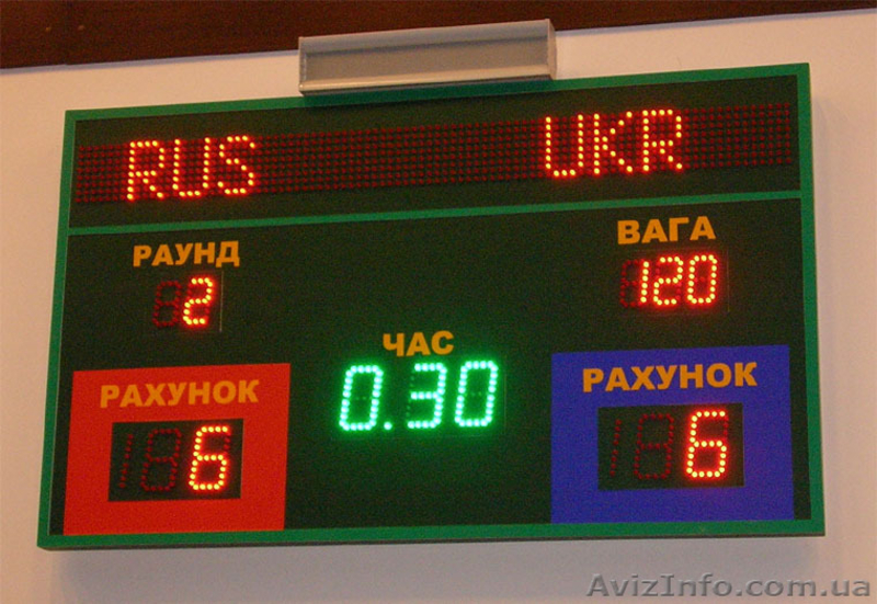 Спортивные светодиодные табло, стадионные табло, уличные часы - <ro>Изображение</ro><ru>Изображение</ru> #5, <ru>Объявление</ru> #407439