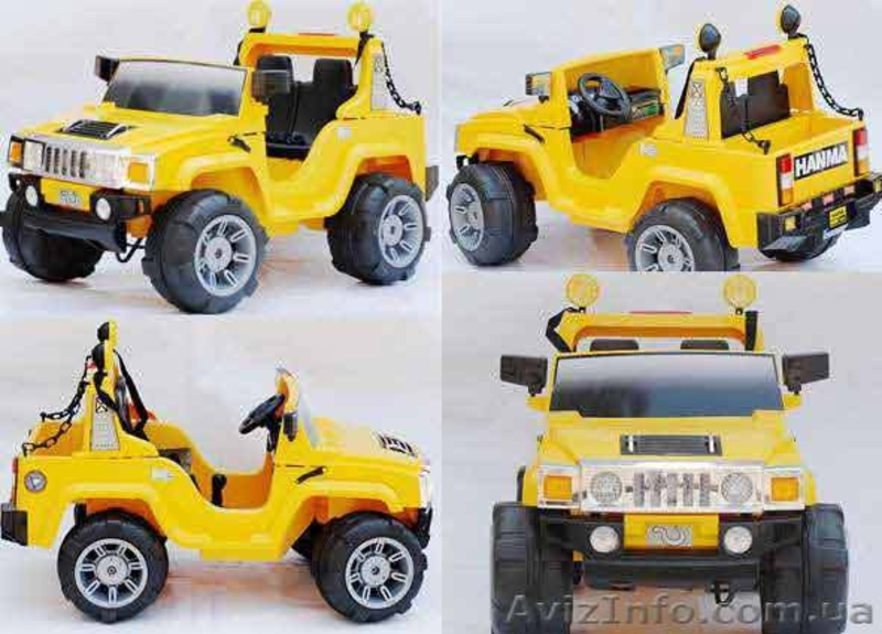 Электромобиль Hummer A-26 ЖЕЛТЫЙ - <ro>Изображение</ro><ru>Изображение</ru> #4, <ru>Объявление</ru> #605710