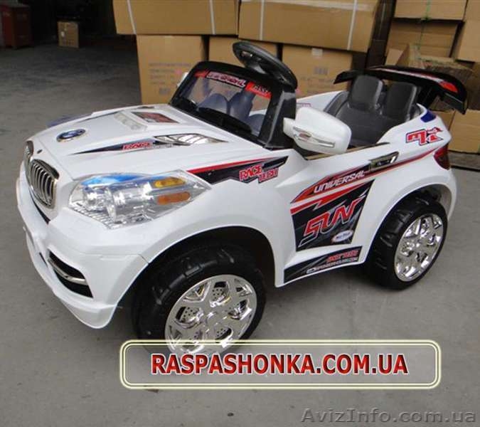 Внимание! Продается Новинка 2012 года - детский электромобиль БМВ  X8 White - <ro>Изображение</ro><ru>Изображение</ru> #1, <ru>Объявление</ru> #805436