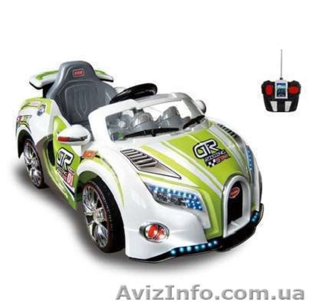 Детский электромобиль Bugatti Veyron 0661 2 мотора, 12V - <ro>Изображение</ro><ru>Изображение</ru> #2, <ru>Объявление</ru> #817474