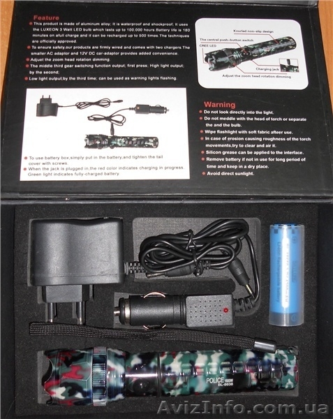 Тактический, налобный, Фонарик, Police. - <ro>Изображение</ro><ru>Изображение</ru> #1, <ru>Объявление</ru> #888162