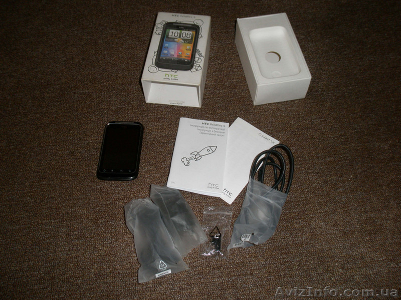 HTC Wildfire s (Original) a510e Black - <ro>Изображение</ro><ru>Изображение</ru> #1, <ru>Объявление</ru> #907375