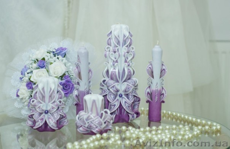 свечи резные ручной работы  - <ro>Изображение</ro><ru>Изображение</ru> #2, <ru>Объявление</ru> #917258