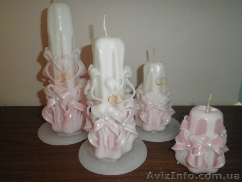 свечи резные ручной работы  - <ro>Изображение</ro><ru>Изображение</ru> #4, <ru>Объявление</ru> #917258