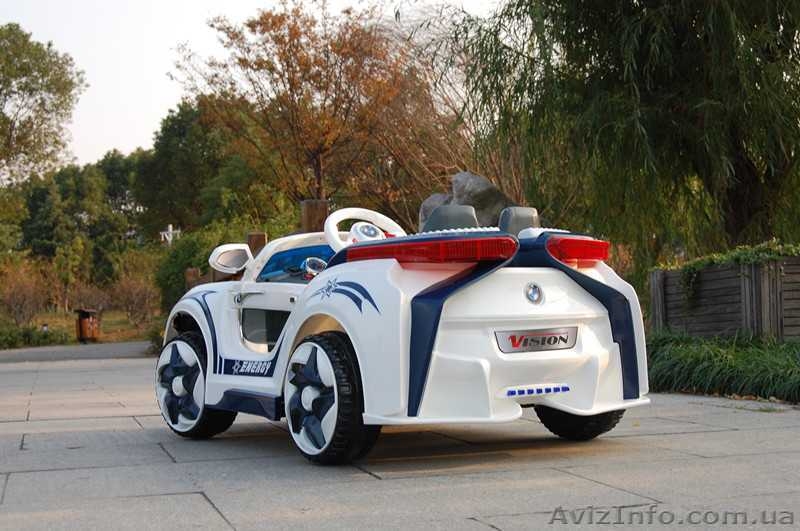 Синий электромобиль BMW i8 VISION 12V, 2 мотора - <ro>Изображение</ro><ru>Изображение</ru> #3, <ru>Объявление</ru> #960379