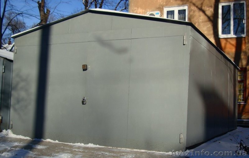 металевий гараж швидкозбірний - <ro>Изображение</ro><ru>Изображение</ru> #4, <ru>Объявление</ru> #1028771