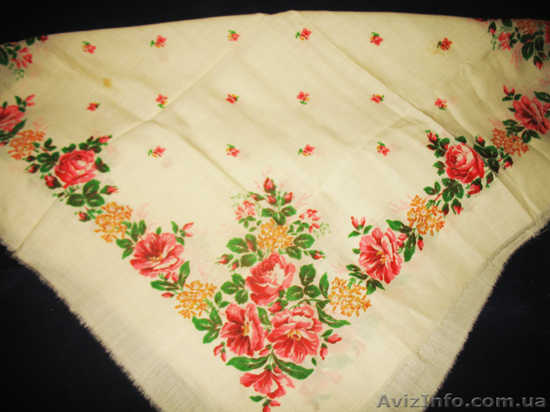 Бабулины платки  времен СССР и до. - <ro>Изображение</ro><ru>Изображение</ru> #7, <ru>Объявление</ru> #1030659