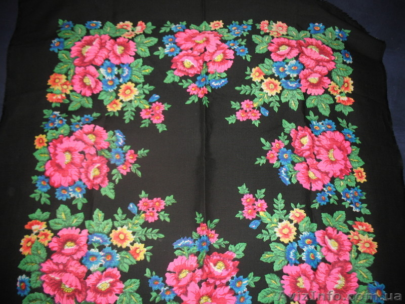 Бабулины платки  времен СССР и до. - <ro>Изображение</ro><ru>Изображение</ru> #2, <ru>Объявление</ru> #1030659