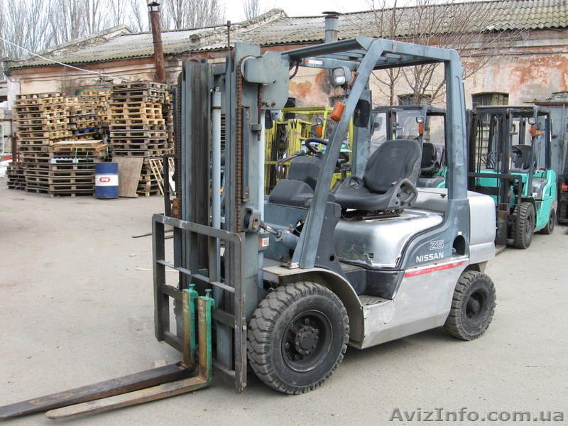 Дизельный погрузчик Nissan YL02A25 на 2.5 тонны - <ro>Изображение</ro><ru>Изображение</ru> #2, <ru>Объявление</ru> #1061598
