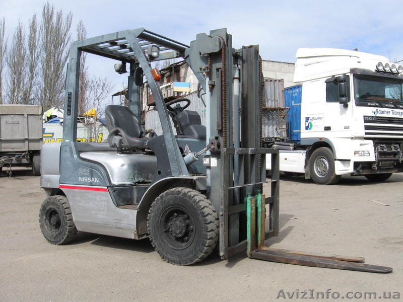 Дизельный погрузчик Nissan YL02A25 на 2.5 тонны - <ro>Изображение</ro><ru>Изображение</ru> #5, <ru>Объявление</ru> #1061598