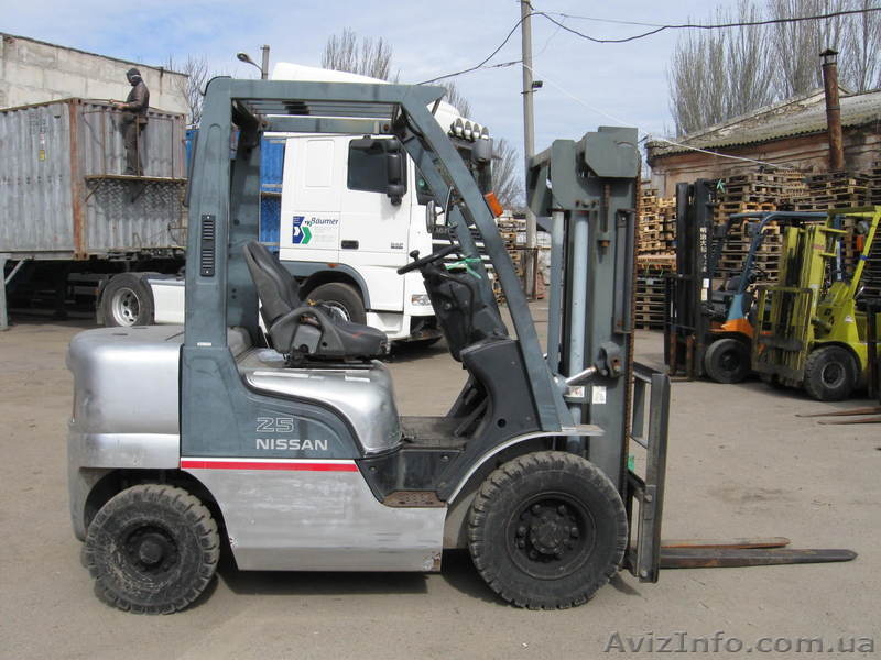 Дизельный погрузчик Nissan YL02A25 на 2.5 тонны - <ro>Изображение</ro><ru>Изображение</ru> #6, <ru>Объявление</ru> #1061598