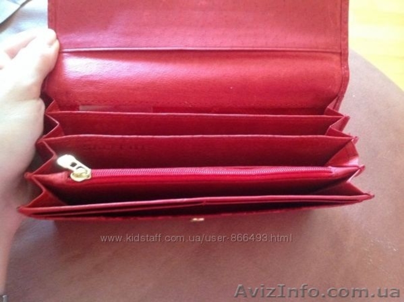 Кошелек safeite красный . Натуральная кожа - <ro>Изображение</ro><ru>Изображение</ru> #3, <ru>Объявление</ru> #1133792