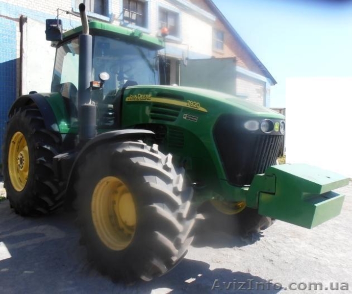 Продаем колесный трактор JOHN DEERE 7920, 2006 г.в. - <ro>Изображение</ro><ru>Изображение</ru> #1, <ru>Объявление</ru> #1290104