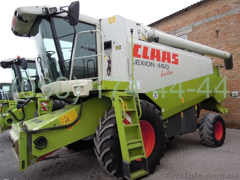 Комбайн зерновий Claas Lexion 460 Evolution  - <ro>Изображение</ro><ru>Изображение</ru> #1, <ru>Объявление</ru> #1404977