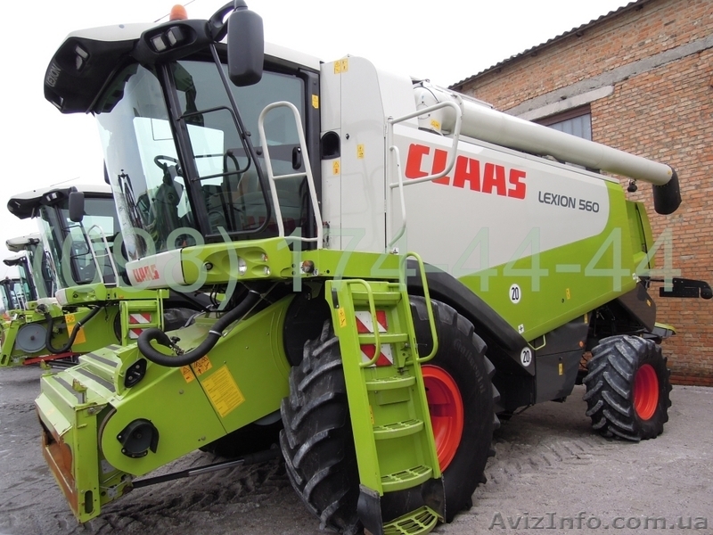Комбайн зерновий Claas Lexion 560 - <ro>Изображение</ro><ru>Изображение</ru> #1, <ru>Объявление</ru> #1404994