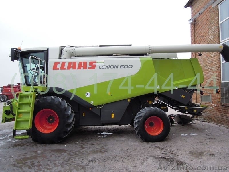 Комбайн зерновий Claas Lexion 600 - <ro>Изображение</ro><ru>Изображение</ru> #1, <ru>Объявление</ru> #1405043