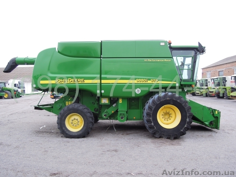 Комбайн зерновий John Deere 9880 STS I - <ro>Изображение</ro><ru>Изображение</ru> #1, <ru>Объявление</ru> #1405130