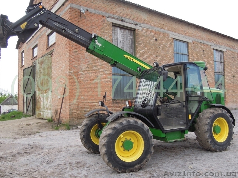 Погрузчик телескопічний John Deere 3415 - <ro>Изображение</ro><ru>Изображение</ru> #1, <ru>Объявление</ru> #1410070