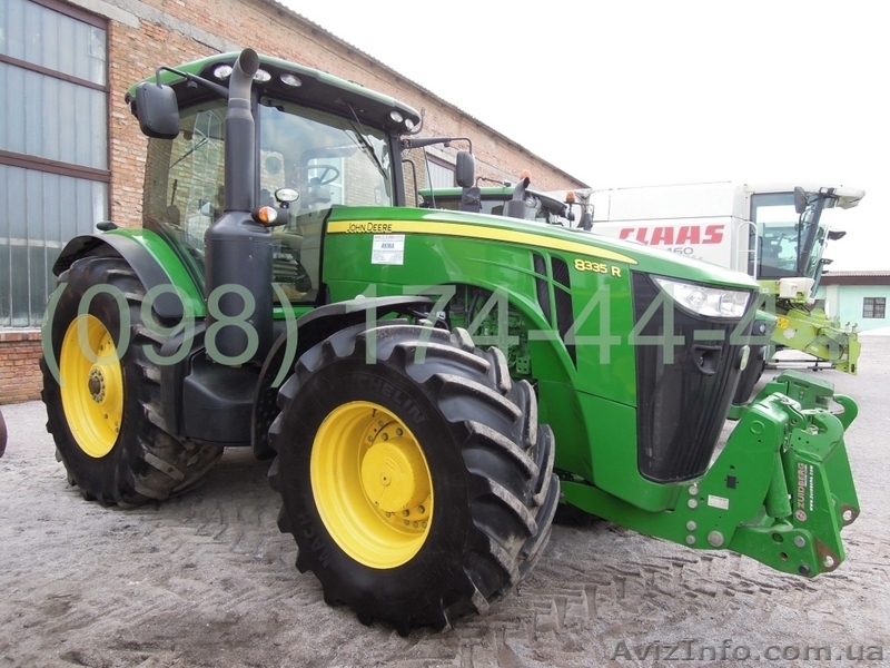 Трактор колісний John Deere 8335 R - <ro>Изображение</ro><ru>Изображение</ru> #1, <ru>Объявление</ru> #1410100