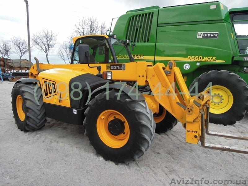 Погрузчик телескопічний JCB 531-70 - <ro>Изображение</ro><ru>Изображение</ru> #4, <ru>Объявление</ru> #1417516