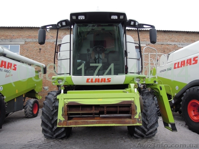 Комбайн зерновий Claas Lexion 580 - <ro>Изображение</ro><ru>Изображение</ru> #2, <ru>Объявление</ru> #1405032