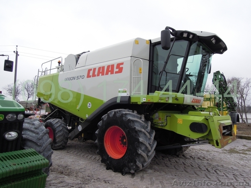 Комбайн зерновий Claas Lexion 570 - <ro>Изображение</ro><ru>Изображение</ru> #3, <ru>Объявление</ru> #1405005