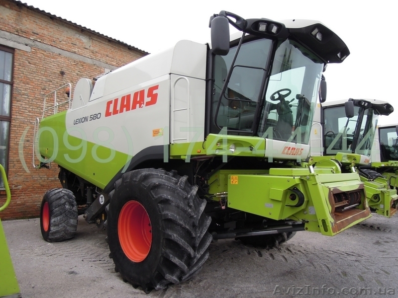 Комбайн зерновий Claas Lexion 580 - <ro>Изображение</ro><ru>Изображение</ru> #3, <ru>Объявление</ru> #1405032